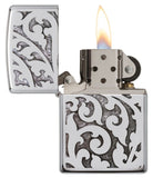 Zippo Filigree High Polish Chrome 28530