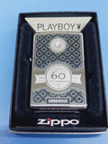 Zippo High Polish Chrome Playboy 60th Anniversary 28735