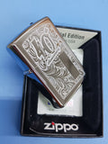 Zippo 40th Anniversary Venetian Floral Design 28789