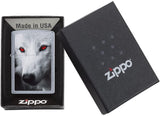 Zippo White Wolf Street Chrome 28877