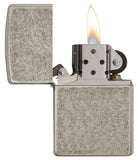 Zippo Armor Antique Silver Plate 28973