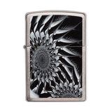 Zippo Metal Abstract Brushed Chrome 29061