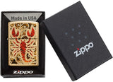 Zippo Fusion Scorpio High Polish Brass 29096
