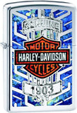 Zippo Harley Davidson Logo High Polished Chrome 29159