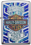 Zippo Harley Davidson Logo High Polished Chrome 29159