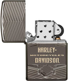 Zippo Harley-Davidson Logo Black Ice 29165