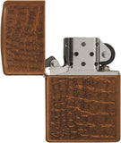 Zippo Crocodile Toffee Pocket Lighter 29246