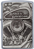 Zippo Harley-Davidson Motor Flag Emblem Street Chrome 29266