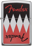 Zippo Fender Argyle Design High Polish Chrome 29309