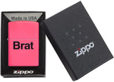 Zippo Brat Neon Pink 29405