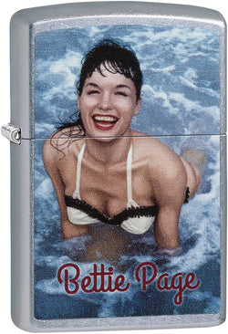 Zippo Bettie Page Street Chrome 29440