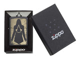 ● Zippo  Assassin's Creed Black Matte 29488