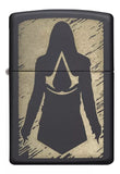 ● Zippo  Assassin's Creed Black Matte 29488