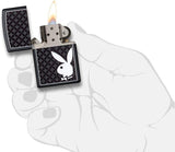 Zippo Playboy black & White Rabbit Pocket Lighter 29578