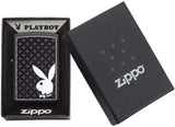 Zippo Playboy black & White Rabbit Pocket Lighter 29578