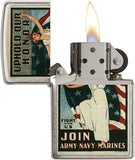 Zippo Uphold Your Honor Pocket Lighter 29599