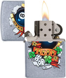 Zippo Lucky Tattoo Pocket Lighter 29604