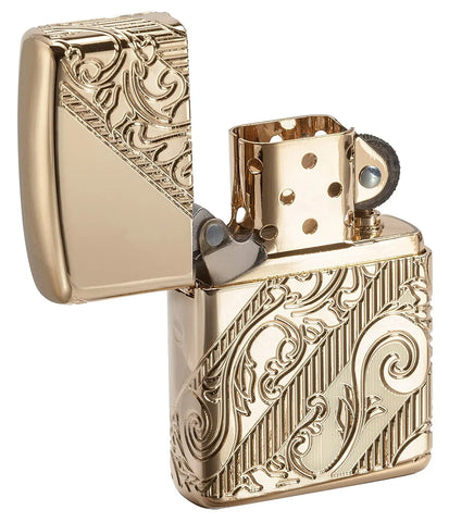 Zippo 2018 Collectible of the Year Gold Plated Armor 29653 Zippo 2018 Collectible of the Year Gold Plated Armor 29653