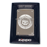 Zippo Harley Davidson Logo & Skull 29657