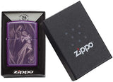 Zippo High Polish Purple Anne Stokes 29717