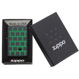 Zippo Clovers & Pot Leaf Design 29729