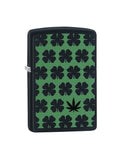 Zippo Clovers & Pot Leaf Design 29729