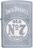 Zippo Jack Daniel's Street Chrome Old Number 7 Logo 29757