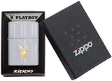 Zippo Playboy Satin Chrome 29777