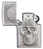 Zippo Skull with Brain Surprise 29818