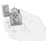 Zippo Skull with Brain Surprise 29818