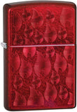 Zippo Iced Flame Candy Apple Red 29824