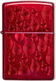 Zippo Iced Flame Candy Apple Red 29824