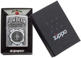 Zippo Jim Beam Brushed Chrome Emblem 29829