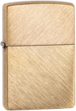 Zippo Herringbone Sweep Brass 29830