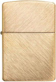 Zippo Herringbone Sweep Brass 29830