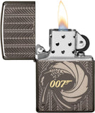 Zippo James Bond 007 Armor Black Ice 29861
