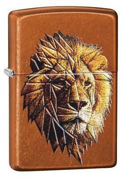 Zippo Polygonal Lion Toffee 29865