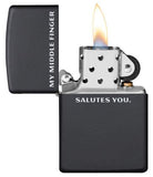 Zippo Sayings Black Matte 29867