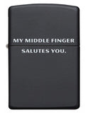 Zippo Sayings Black Matte 29867