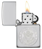 Zippo U.S. Army High Polish Chrome 29886