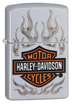 Zippo Harley Davidson Satin Chrome 29904