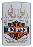 Zippo Harley Davidson Satin Chrome 29904