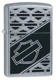 Zippo Harley Davidson Street Chrome W/Logo 29905