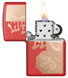 Zippo Year of The Rat Red Matte 29929