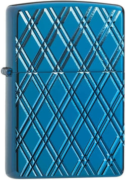 Zippo Armor High Polish Blue Diamonds 29964