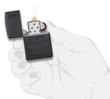 Zippo Tone on Tone Design Black Matte 29989