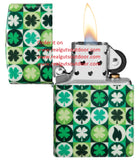 ZIPPO Clover Leaf Design 540 Glow In The Dark 46015