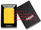 Zippo Classic Sunflower With golden finish 46019