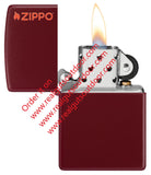 Zippo Classic Merlot Logo 46021ZL