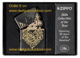 Zippo 2024 Collectible of the Year Venetian 50 years Limited 5000 Pcs 46026